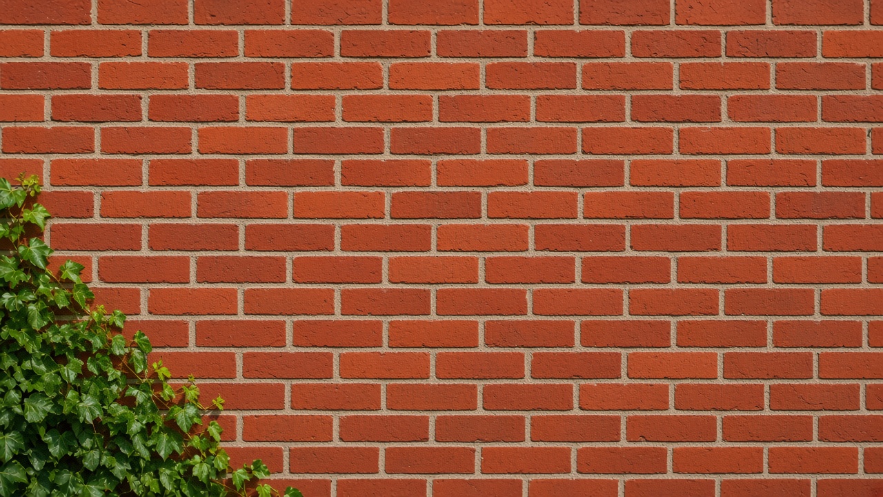 Muro de ladrillo a la vista
